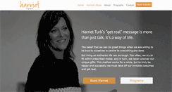 Desktop Screenshot of harrietturk.com